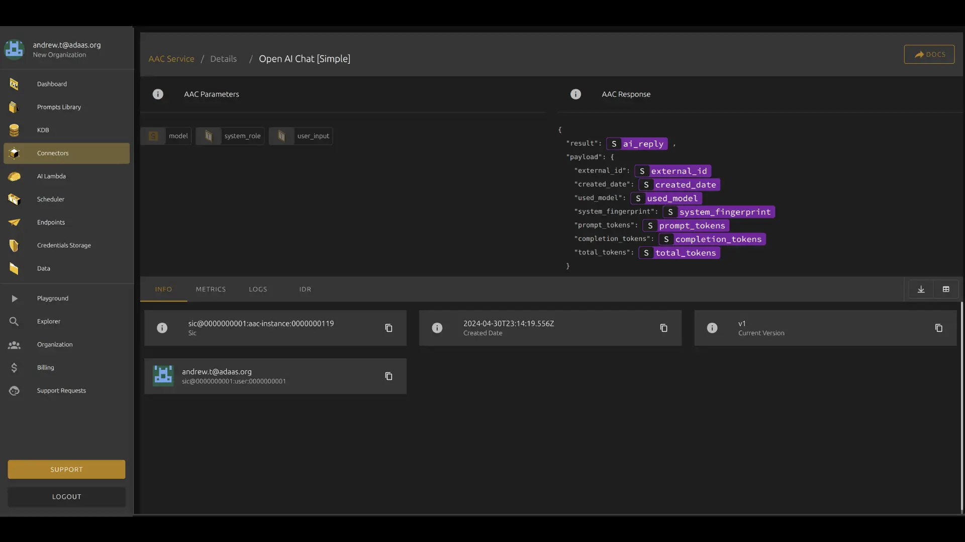 Cloud4.ai AI API Connector with no-code HTTP configuration